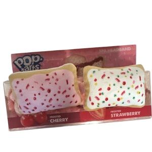 Frosted Cherry and Strawberry Spa Headband Set